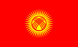 Flag of Kyrgyzstan - ConnectMeGuru eSIM coverage