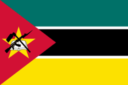 Flag of Mozambique - ConnectMeGuru eSIM coverage