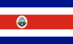 Flag of Costa Rica - ConnectMeGuru eSIM coverage