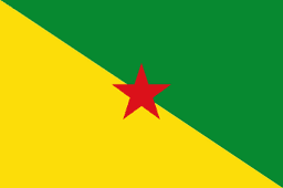 Flag of French Guiana - ConnectMeGuru eSIM coverage