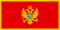 Flag of Montenegro - ConnectMeGuru eSIM coverage